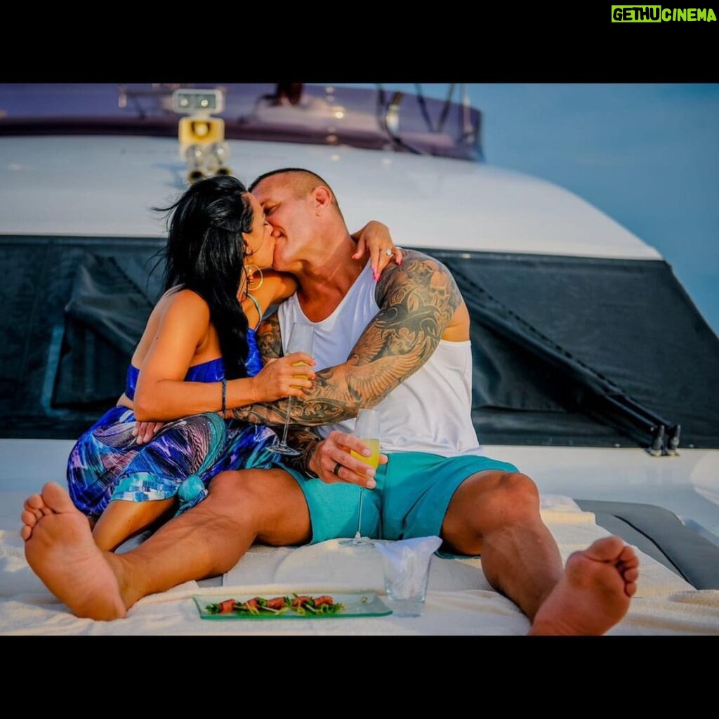 Randy Orton Instagram - That’s ALL Me right there. About to leave home for 10 more days. Looking back thru my photos of our vacation and can’t help but share with the world how lucky I am to have such an amazing woman. @kim.orton01 #browniepoints #blessed #truelove Maldives