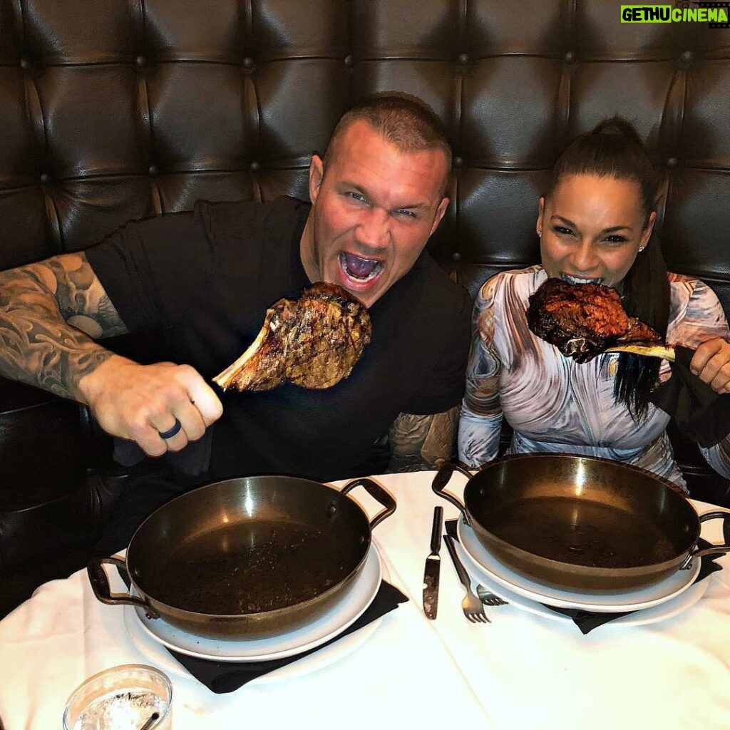 Randy Orton Instagram - Thanks @richardwilk for the food and fun last night with @kim.orton01 at @andiamolv @thedlasvegas #vegas Andiamo Las Vegas
