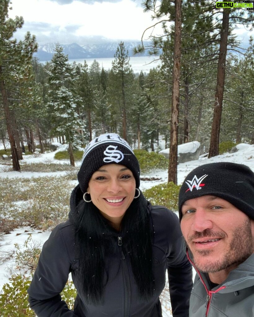 Randy Orton Instagram - Doesn’t matter if we are hiking in the mountains surrounding Lake Tahoe, or having a private dinner with each other for Valentine’s Day, @kim.orton01 knows how to make me smile. I always do my best to return the favor, and nothing better then seeing the payoff when I succeed. There’s something special, or lucky I guess even about finding such a beautiful chick who gets my sense of humor, and knows when to baby me haha but also knows when to motivate me....who loves me and all my little quirks, and habits. Really must say I AM truly happy and it’s all because of you and your love. I used to have a tendency to be self destructive, but you my dear, have the ‘red button’ locked up to where I’ll never be able to find it. Thanks for that. Happy Valentine’s baby ❤