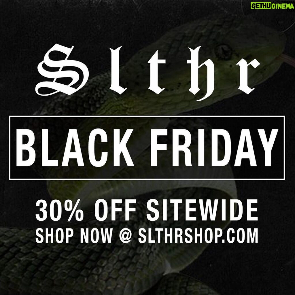 Randy Orton Instagram - If you’re shopping these Black Friday sales online then swing over to @slthrshop and check out my wifes brand slthrshop.com 30% OFF EVERYTHING