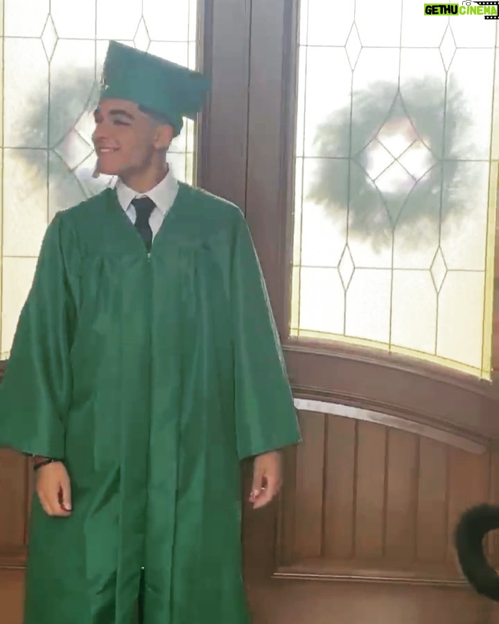 Randy Orton Instagram - This video was taken just before my oldest’s, @michaelkessler24 high school graduation ceremony. At the ceremony now. So proud of this kid! Hopefully he doesn’t trip on that gown on his way up on stage, but let’s just say @kim.orton01 and I have a friendly bet that SOMEONE will 😈