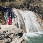 Ranty Maria Instagram - left my heart here… 💚 @wanderlustprojectid Air Terjun Tanggedu