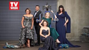 Rarriwuy Hick Instagram - Let’s frock and roll... (that seemed funnier in my head)..
*
Maybe I can get away with my puns today because it’s #tealtuesday 
It’s all about to go down.
*
Last glam shot before you see the teal and suits

#Wentworth #WentworthS7 #TealTuesday #FOXSHOWCASE #Foxtel