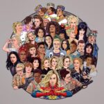 Rarriwuy Hick Instagram - To even be here with all these women is mind blowing. I admire all of these women. @victoryvague You’re a cool artist. Love your work! #internationalwomensday