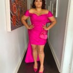 Rarriwuy Hick Instagram - THIQUE So grateful for the team who comes together to help you with your red carpet look. @bunyaproductions who organised me teaming up with @donnygalella and @daniellearmont Grateful for you all ✨ Maria 💕✨ Wears @daniellearmont gown @katherineland.au clutch @narvi.jewellery jewels @stevemaddenau heels Hair and makeup by @melissagigliottihairnmup Colour & cut @hairbotanist Styled by @donnygalella #aactas #aactaawards Gadigal Land