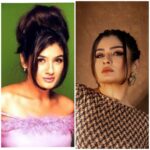 Raveena Tandon Instagram - Me at 21 ! #21 Cut to 2024 …. #newandimproved