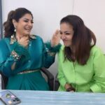 Raveena Tandon Instagram - With my pardddnerr/sister in every crime ! What would i do without you @reemapandit ??? So happy you were born! Happy happy Birthday ! Cheers ! Outfit: @dilnazkarbhary Styled by: @nidasshah @muskaanmatta HMU: @sshurakhan 🎥. - @shuraakhan
