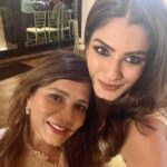 Raveena Tandon Instagram – And the celebrations continue…. A walk with Mahadev, my friendly neighbour #mrs.anwar , my two princesses , Deepavali (Deepa,(lamps) and valli( in a row ) and the party with friends like family. #diwalidump
