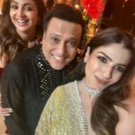 Raveena Tandon Instagram - Diwali Nights 🪔 . Thank you for the amazing get togethers my dearest @manishmalhotra05 and @theshilpashetty ! Lots of love and happiness to everyone .. May we and our children see a beautiful,peaceful new world … ♥️🙏🏻 #happynewyear