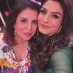Raveena Tandon Instagram - Happy happy Birthday Farah! From then days to now … love and laughter always . Special gaana for special din today! #blastfromthepast