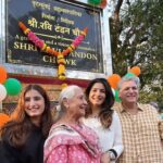 Raveena Tandon Instagram - Happy Birthday Pops 🎂 #ravitandonchowk 17 February 2024 PVR Juhu Dynamic