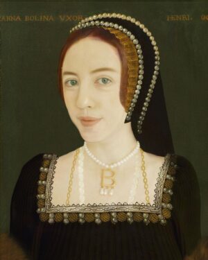 Rebecca Flint Instagram - ANNA BOLINA VXOR HENRI OCTA 🏰 My Version ❤️⁣
⁣
💭 Born 521 years ago, Anne Boleyn was the second wife of Henry VIII, and his desire to instead marry her in favour of his first wife was a crucial factor in the English Reformation, the separation of the English Church from Rome. Until then, the church and Rome had been bonded for over 1,500 years — since the occupation of Roman England at the beginning of the first millennium. ⁣
⁣
🖼 I love imagining the people of the past. Isn’t it incredible to think that it’s only in the past hundred years that we have been able to document people with photographs? Before then, we could only use paintings and descriptions to convey a sense of one’s image. After Anne was executed, all contemporary portraits of her likeness were destroyed, leaving the portraits of her painted since then to continually compound upon the same scarce details that could filter through the fist determined to stamp out her memory.⁣
⁣
🎨 My painting recreation above is based on one of the most famous images of Anne. It was painted in the late 16th Century by an unknown English artist. Made with @adobe @photoshop CC⁣
⁣
⁣
⁣
⁣
⁣
⁣
⁣
⁣
⁣
#photoshoppro #graphic_arts #photoshopart #modernartt #16thcenturyfashion #elizabethan #medievalart #middleage #medievalstyle #oldeurope #oldworldcharm #historyoffashion #fashionhistory101 #1500s #anneboleyn #historyfashion #anneboleynedit #queenanneboleyn #anneboleynnecklace #henryviiiwives #henryviii #kinghenryviii #tudorhistory #englishhistory #royalhistory #royalhistoryworld #theotherboleyngirl #anneboleynsociety #historicalcostume #16thcenturyart