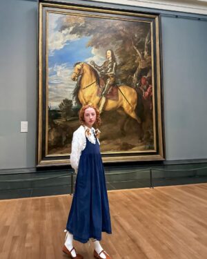 Rebecca Flint Instagram - Whilst Van Dyck’s triple portrait of Charles I is privately held in Windsor Castle, I was able to see another view of Charles through Van Dyck’s eye, in the National Gallery, upon horseback. 

Painted around 1637 🎨

#anthonyvandyck #17thcenturyart #arthistory #historyofart #charlesi #kingcharlesi #nationalgallery #royalcollectiontrust #1600sart