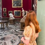 Rebecca Flint Instagram - a quick trip to Florence to see the location of a very famous piece 🔎 I love Zoffany’s Tribuna of the Uffizi… this painting was considered gratuitous and grotesque in its excess, but for me I love the inception and the maximalism. It’s such an iconic and memorable piece, but did you know it’s based on a real collection and a real place? The octagonal room in the Uffizi Gallery in Florence is the very same location which is captured in this piece! And can you recognise any of those tiny painstakingly painted paintings too? It was ambitious to not only paint at your own level of skill, but also to emulate the skilled paintings of others, it makes my mind spin 😵‍💫 @uffizigalleries @royalcollectiontrust La Tribuna degli Uffizi