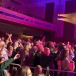 Rebecca Flint Instagram - ✨10 years of All The Lights In The Sky✨ Being a featured artist on @area11 incredible album all those years ago was such an honour, and earlier this year it was even more of a privilege to join them on stage to sing our song together Shi No Barado in London for their tour 🎤 !! This was a huge test for my confidence but I was so proud and pleased to be able to do it plus I had my friends supporting at my side! 🫶 and an amazing crowd singing all the words with me 😭 I’ll be joining them again THIS SATURDAY in Leeds 📍 @area11 for the last tickets left! 🌌