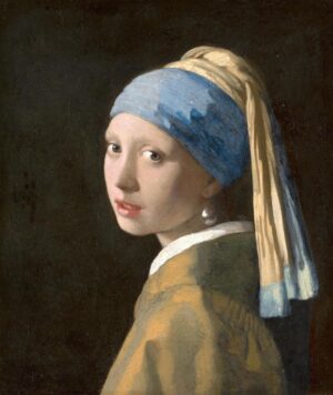 Rebecca Flint Instagram - RECREATING A MASTERPIECE 💫 using @photoshop

Trying my hand at time travelling 🔎 I felt inspired to join this mysterious muse behind the frame over 358 years after she was first brought to life… 

JOHANNES VERMEER: GIRL WITH A PEARL EARRING

also known as… 

A Tronie painted in the Turkish Fashion

Portrait in an Antique Costume, uncommonly artistic

Girl with a Turban

Girl with a Pearl

The Pearl ✨

Are you a fan of this painting? 🔎
Follow to see how I did it ✌️😊

#historyofart #classicalpainting #classicalart #arthistorian #arthistory #arthistorymemes #girlwithapearlearring #johannesvermeer #vermeer #girlwithpearlearring #pearls #mauritshuis #paintingtransformation #beforeandafter #photoshoppro #artdetails #artofdetails #classicalartdetails #artcloseup #closeuppainting #fineartdetail #17thcentury #1600s #1600sart #17thcenturyart