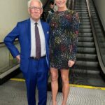 Rebecca Romijn Instagram – From the subway to the #StrangeNewWorlds premiere. My father-in-law and me.