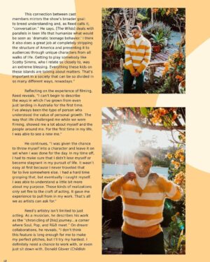 Reed Shannon Instagram - “Reed Shannon has shifted into drive, or as he more astutely calls it, “high speed pursuit towards greatness.” 🙏🏽💫 @rivalmagla 
•
🌟ISSUE 13 OUT NOW🌟
•
Writer: @oliviavitarelli 
Photographer: @heather.rival
Wardrobe: @otheezystyledit 
Groomer: @hairbytaka_