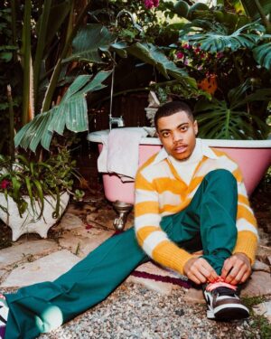 Reed Shannon Instagram - “Reed Shannon has shifted into drive, or as he more astutely calls it, “high speed pursuit towards greatness.” 🙏🏽💫 @rivalmagla 
•
🌟ISSUE 13 OUT NOW🌟
•
Writer: @oliviavitarelli 
Photographer: @heather.rival
Wardrobe: @otheezystyledit 
Groomer: @hairbytaka_