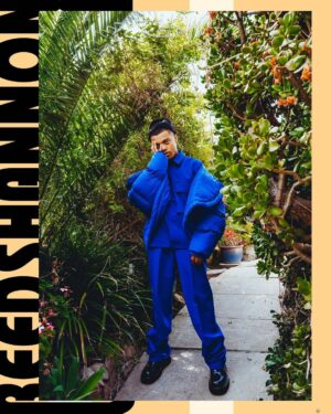 Reed Shannon Instagram - “Reed Shannon has shifted into drive, or as he more astutely calls it, “high speed pursuit towards greatness.” 🙏🏽💫 @rivalmagla 
•
🌟ISSUE 13 OUT NOW🌟
•
Writer: @oliviavitarelli 
Photographer: @heather.rival
Wardrobe: @otheezystyledit 
Groomer: @hairbytaka_