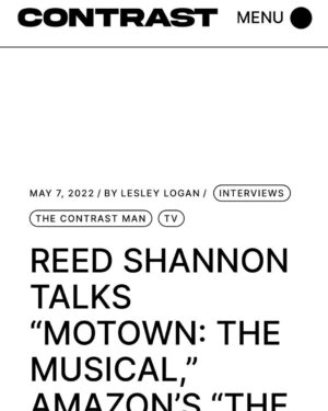 Reed Shannon Instagram - thank you @thecontrastmag for the dope write up🤞🏽🚀