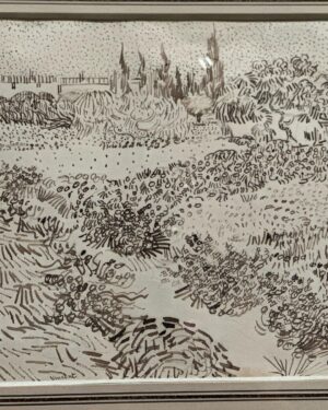 Regina Spektor Instagram - What an unbelievable gift to spend the morning @metmuseum taking in the last day of their incredible Van Gogh’s Cypresses exhibit ❤️🙌 Thank you for having me!

Being in the same room as those precious works- many collected from different museums and private collections- was like being a guest at an incredible family reunion. You could almost feel how happy they were to be together. 

Glancing from one to another in the same space felt so special. Seeing letters to his family up close, the brush strokes, and reading about the history of each work- it all filled me up! 

If I didn’t have to get to the festival tomorrow, I would have stayed forever (or at least till closing time…) 

If you’re visiting NYC or you live here- get yourself to #themet 

The permanent collection is part of my soul, I’ve been coming here since I was small… They always have new incredible exhibits arriving so become friends with this treasure of our city, and you’ll always feel inspired! Today I’m floating having gotten the chance! Extra thanks to Kristen for taking the time to share her knowledge and time with me! 💕👏🙌🌟🖼️ 

Now to finish packing and to get myself to the Vineyard for @beachroadweekend (*this sunday, my last set of the summer 🎶🐚)

PS. I tried my best to capture some moments to share here. There was so much I can’t do it justice. For example- a really interesting thing is that sketch in slide 3 is actually the final version. He painted the painting first, but then wanted to do the sketch because he wasn’t finished with the idea…