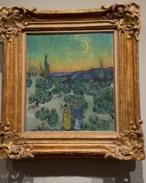 Regina Spektor Instagram - What an unbelievable gift to spend the morning @metmuseum taking in the last day of their incredible Van Gogh’s Cypresses exhibit ❤️🙌 Thank you for having me!

Being in the same room as those precious works- many collected from different museums and private collections- was like being a guest at an incredible family reunion. You could almost feel how happy they were to be together. 

Glancing from one to another in the same space felt so special. Seeing letters to his family up close, the brush strokes, and reading about the history of each work- it all filled me up! 

If I didn’t have to get to the festival tomorrow, I would have stayed forever (or at least till closing time…) 

If you’re visiting NYC or you live here- get yourself to #themet 

The permanent collection is part of my soul, I’ve been coming here since I was small… They always have new incredible exhibits arriving so become friends with this treasure of our city, and you’ll always feel inspired! Today I’m floating having gotten the chance! Extra thanks to Kristen for taking the time to share her knowledge and time with me! 💕👏🙌🌟🖼️ 

Now to finish packing and to get myself to the Vineyard for @beachroadweekend (*this sunday, my last set of the summer 🎶🐚)

PS. I tried my best to capture some moments to share here. There was so much I can’t do it justice. For example- a really interesting thing is that sketch in slide 3 is actually the final version. He painted the painting first, but then wanted to do the sketch because he wasn’t finished with the idea…