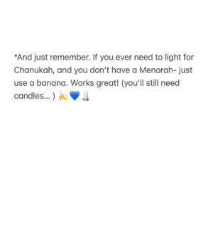 Regina Spektor Instagram - Love to you, and many miracles your way! Oh and IF you ever have a day or two when you’re without a menorah- I highly suggest the good ole’ bananakah method. Works every time and makes a great sparkler sound when it burns out…🕯️🕎💙🎶🍌🍌🍌🍌🍌🍌🍌🍌🍌🍌🍌🍌🍌🍌
