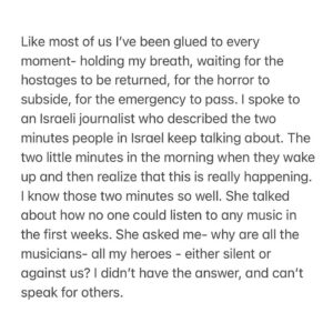 Regina Spektor Instagram - Shabbat Shalom and Love 🤍🩵💙👊🇮🇱