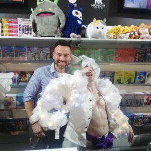 Renato Novara Instagram - Qualche scatto dalla passata Milan Games Week! 🫶🏻

Grazie a @animefactoryit @radio105 @toei_animation @molokstudios