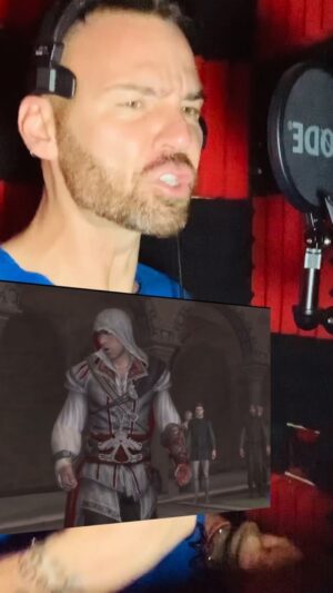 Renato Novara Instagram - Requiescat in pace ⚔️ 

Ebbene si! Sono la voce di Ezio Auditore da Firenze in Assassin’s Creed! ✨

#RenatoNovara #Doppiaggio