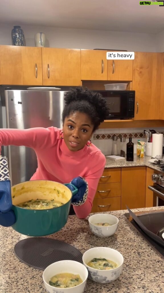 Rhinnan Payne Instagram - It’s soup! Potato & Leek Soup! #🥔🥔🥔 #goodsoup #itssoup #itsgoodsoup #okay #itiswhatitis #delicious #and #nice #its #potato #leek #potatoleeksoup #wowowow #ilikeit #ilike #cooking #surprise #iguess #imachef #bigtime #chef #putmeonthefoodnetwork #maybe #okay #goodbye #rivalrhi Oh hey what’s up? Surprised I can kinda cook huh? Yeah. Well. Ya know what? I’m multitalented, multifaceted. I’m multi-a lot of things actually. Just you wait and see. Big things coming from me soon. Also fyi This soup is flexible - change it to whatever you want. Vegan? Use vegetable stock and no bacon. Don’t like spinach? Fair. Change it to kale or something idk. Up to you. Do what you want!!! it’s your life!!!! #🥣 Soup inspired by @alisoneroman