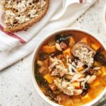 Ricardo Larrivée Instagram - Après une journée pleine d’efforts en plein air, rien ne vaut le réconfort d’une couverture douillette et d’une délicieuse soupe chaude. En voici 13 à savourer après avoir profité des joies hivernales. Bonjour le cocooning! ❄️🏔️🍲 📷: Soupe-repas au chorizo et aux patates douces / Soupe-repas aux tortellinis et aux légumes / Soupe au boeuf et aux nouilles udon à la mijoteuse Lien dans le profil (@ricardocuisine) pour voir les recettes. ________ After a day full of outdoor adventures, there’s nothing like the comfort of a cozy blanket and a delicious hot soup. Here are 13 to savor after enjoying the winter joys. Hello, cocooning! ❄️🏔️🍲 📷: Hearty Chorizo and Sweet Potato Soup / Meal-Sized Tortellini and Vegetable Soup / Slow Cooker Beef and Udon Noodle Soup Link in the profile (@ricardocuisine) to view the recipes.