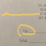 Rick Dees Instagram – New for the New Year…
Have you seen this on your restaurant bill?
A “gratuity” AND a “tip”?
What do you think?