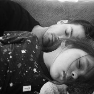 Rick Malambri Instagram - When they walk up to you while you are laying on the couch, climb up, snuggle in next to you, & within mins pass out. 😍😍 #HomeIsWhereTheHeartIs