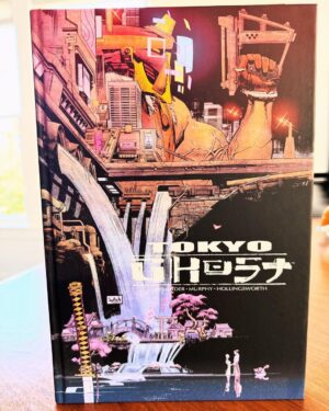 Rick Remender Instagram - True fact: there are only 102 copies left of TOKYO GHOST Deluxe oversized HC at the distributor. Brand new cover by @seangordonmurphy @matthollingsworthcolor and no idea when or if we will reprint or have copies again, so, grab one from your LCS or wherever you like or forever hold your peace!