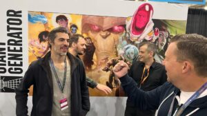 Rick Remender Instagram - Thank you day one of NYCC! Holy shit the @giantgenerator booth was nonstop! Thursday is the new Saturday! Sold out of half our stock and I thought we way over stocked. So many insanely kind fans. You filled my old heart w rainbows and pancake batter. Was great seeing and signing w @maxfiumara @dave.mccaig @wescraigcomics  @leeloughridge and seeing so many old pals including the ever handsome @paulazaceta and the amazing @gregtocchini_art will be camping w us tomorrow and signing LOW hardcovers while they last. @newyorkcomiccon @imagecomics @giantgenerator