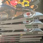 Rick Remender Instagram - Giant Generator will have a booth at Artist Alley HB907 for @newyorkcomiccon where we will have EVERY Giant Generator deluxe HC from my personal stock (most 1st prints) for sale as well as limited signed giclee prints by @jgjonesart, @bengalgram, @spacejunkees and signings w @maxfiumara @jomeopena @matteoscalera @wescraigcomics @leeloughridge @dave.mccaig and more as well as a panel Saturday where we will answer your questions, show your our undying gratitude, and announce many other exciting things.