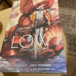 Rick Remender Instagram - LOW Compendium containing all 26 issues is coming. All good hearted people love this book. Are you going to identify yourself otherwise? Chase the goodness. Only 49.99 because we are generous men of grace and fine quality. @gregtocchini_art @imagecomics