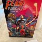 Rick Remender Instagram - TOMORROW!! After being out of print for 7 years @giantgenerator and @imagecomics are proud to release brand new deluxe oversized FEAR AGENT HCs vol. 1 and vol. 2 with brand new cover art by @coloneltonymoore and @jomeopena @fatheadwilson Limited to 6000 of each vol for cover A and 3000 of each for cover B. @dcbservice will also have a limited run of the both volumes w the original art by Tony. I don’t think it’s huckster talk to say this will go fast so get your greasy mitts on a copy this week. Xoxo