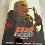 Rick Remender Instagram - TOMORROW!! After being out of print for 7 years @giantgenerator and @imagecomics are proud to release brand new deluxe oversized FEAR AGENT HCs vol. 1 and vol. 2 with brand new cover art by @coloneltonymoore and @jomeopena @fatheadwilson Limited to 6000 of each vol for cover A and 3000 of each for cover B. @dcbservice will also have a limited run of the both volumes w the original art by Tony. I don’t think it’s huckster talk to say this will go fast so get your greasy mitts on a copy this week. Xoxo