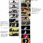 Rick Remender Instagram - Here's a treat. The sweet and groovy @wescraigcomics did the storyboards for the LSD sequence in Deadly Class episode 4 with directing disco king @bdkaney. The episode is a work of high art. If you haven't seen it your life is a shallow and dusty place. If you have seen it then you'll love seeing the storyboards Wes and Adam worked up off of my script. #deadlyclass