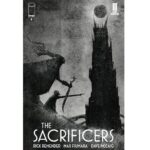 Rick Remender Instagram - The great @jeffreyalanlove did this variant cover for THE SACRIFICERS #6 that I recommend you find a copy of as it is beautiful. January 2024