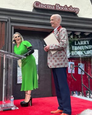 Ricki Lake Instagram - Wow! What a week! 

On the last day of my 54th year, this is an appreciation post for the stellar team that helped to make me feel so beautiful.
I had the best time playing dress up,
all in celebration of #johnwaters and his monumental achievements.
The art exhibition of his entire film 🎥 career is a must see @academymuseum.
It is breaking attendance records!…. And then to witness Mr. Waters receive his ⭐️ @hwdwalkoffame was deeply moving. So so many came to celebrate our beloved filmmaker and my longtime friend and mentor. 

My stylist @ibabdelnasser You are so talented and I trust you implicitly. So glad I said yes to all of it. 🥰

Hair: @hairbyhavana5 🥰
Makeup 💄 @marianamcgrathmakeup 
tailoring @taty_glam ♥️

👗 @ninaricci @harris_reed 
👠 @ferragamo 

👗 @victoriabeckham 
👠 @maisonvalentino 
Custom 🪳genius gloves
@laelosness 

Dope 💅🪳@natalieminervanails 

📸 @francisgum 

Thx @hotelwilshire for impromptu rooftop photo shoot. ♥️

Damn, so much fun and it’s not even my birthday yet! 🍰
I’m the luckiest. 
♥️