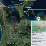 Riley Elliott Instagram - Great White App update!!! After some time below water we have some recent pings from our Great White sharks. Mananui has made an incredible return journey to the Coromandel region, just offshore of the Alderman Island where I live in Tairua!!! Mananui had gone all the way around the top of the north island to 90Mile Beach on the West Coast!!! And has now returned through the Hauraki Gulf, down to the Coromandel mussel farms, back up and around the tip of the Coromandel Peninsula and now just offshore of the Alderman Islands as said. Incredible really. Where to next? In totally different fashion, SWAJ continues to remain in Doubtless Bay Area. There must be some small fish prey teeming in this area to hold her there for so long. I got a low accuracy location just the other day which shows she is still there. And then the infamous Daisy has pinged after a month of silence. It shows us that these sharks do not need to surface regularly and thus the locations we get, can go quiet for a while but the shark is fine. Stoked to see Daisy again, I know she is a fan fave. I have tried very hard to deploy more tags but the unprecedented weather and road closures have made it incredibly challenging to do so. I also feel that the flood waters along the harbours and coastline have pushed normal fish life patterns offshore or further north, hence the sharks all moving quite far from tagging locations. I appreciate the patience, especially from those who have sponsored tags but this is the reality of working with nature it seems. There will be more I promise. But for now let’s continue to enjoy these three amazing sharks!!!
