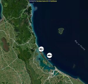 Riley Elliott Instagram - Update from the #greatwhiteapp

Some amazing movements of late. The infamous Daisy continues to hangout off Matakana Island, with locations just a few days ago. Takami has not signalled in over a month but this is not unusual for these sharks. She may just be within the harbour foraging on Demersal/ ground based prey and thus not surfacing for a signal. The big news is Mananui which has made an incredible migration all the way around the north cape and onto the West coast! She is now along the 90mile Beach coast. Note her latest location is on land but the accuracy of this location is 1200m meaning she is just very near the coast. Stay tuned to see where she goes next. But this is an incredible migration so far so stay tuned on the Great White app at www.sustainableoceansociety.co.nz or now available on the Google Play store for android phones at a $4.99 price which is a fee that will contribute to the continued research expenses incurred in this tagging project. We are working very hard to get the app on the Apple Play store so stay tuned for that! But the Great White app will always be free on the Sustainable Ocean Society website. 

Thank you to our supporters for this project being @extremeboats.nz @mazda_nz @yamahamarinenz @gfabtrailers @raymarine_nz @seadek @stoneycreeksportfishing