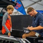 Riley Elliott Instagram - Really cool to have some of the next generation of shark ambassadors come for a chat on the @gfabtrailers stand today at the boat show. If you’ve got kids keen to learn about sharks and ask any question in the world then come along to the GFAB stand 507 tomorrow at the @boatshownz at 1:15pm - or even if you are an adult and are shark curious too ;)