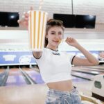 Ring Liao Instagram - 玩到瘋掉的一天🎳 越到後面越荒謬哈哈哈哈哈哈哈 猜猜我到底洗溝幾次？ @yuyu_active 真的不要這麼會辦活動餒！ 圓山保齡球館