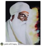 Rishi Rich Instagram - 𝕊𝕦𝕟𝕕𝕒𝕪 𝔹𝕝𝕖𝕤𝕤𝕚𝕟𝕘𝕤 𝔼𝕧𝕖𝕣𝕪𝕠𝕟𝕖. ℙ𝕖𝕒𝕔𝕖 & 𝕃𝕠𝕧𝕖 🤍 ( Beautiful Artwork by @paint.with.hapsy )