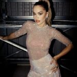 Rita Ora Instagram - A SPARKLY episode tonight on @maskedsingeruk!! ✨🪩💖 Blown away by all the performances 🙌🎭